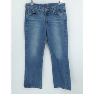 Lucky Brand Jeans‎ Womens 14x29 Blue Y2K Bootcut Western Boho Cowgirl